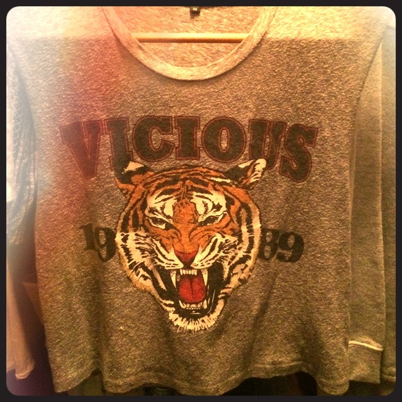 Urban Outfitters 'Vicious' Muscle Tee