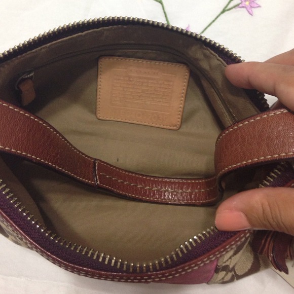 SOLD Authentic Coach purse - Picture 3 of 4