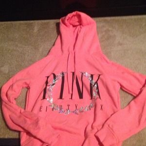 Pink hoodie
