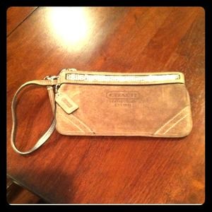 NWOT authentic Coach wristlet