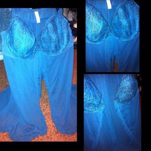 Blue Lingerie