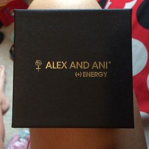 Alex and ani pineapple box and paper!