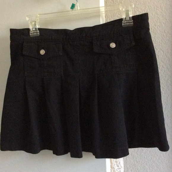 Juicy Couture black denim skirt, size Med - Picture 1 of 3