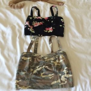 two cropped tanks