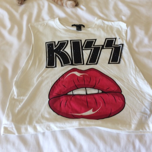 kiss muscle tee