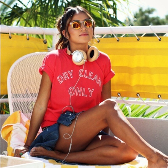 Sincerely Jules dry clean only tshirt