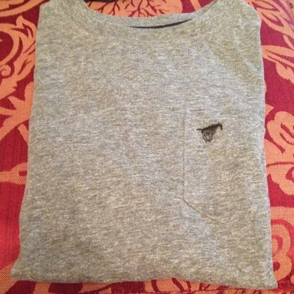 Boys 6/7 grey wrangler tshirt