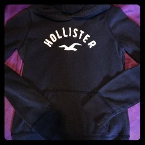 Navy blue Hollister hoody