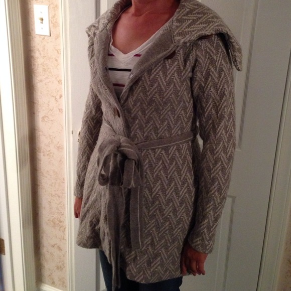 Anthropologie sweater coat
