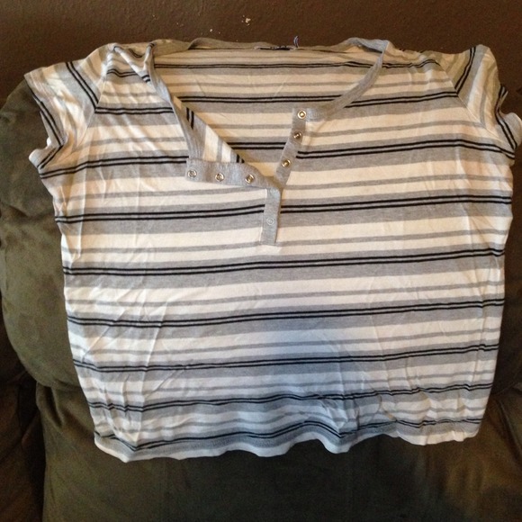 Striped cotton shirt