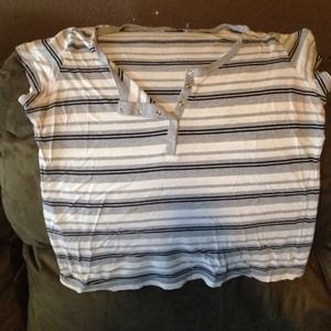 Striped cotton shirt