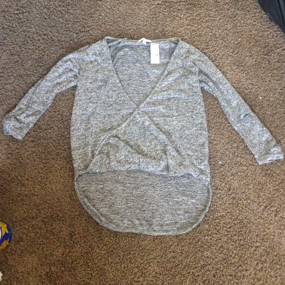 Heather grey long sleeve