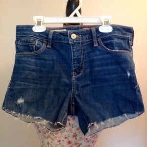 Cut Off Denim Shorts from Anthropologie by Pilcro