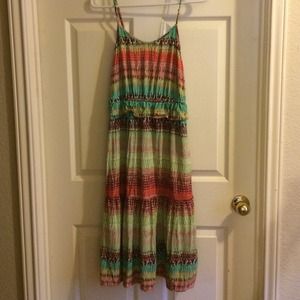 Colorful summer dress
