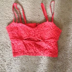 Silence and Noise Crop Top