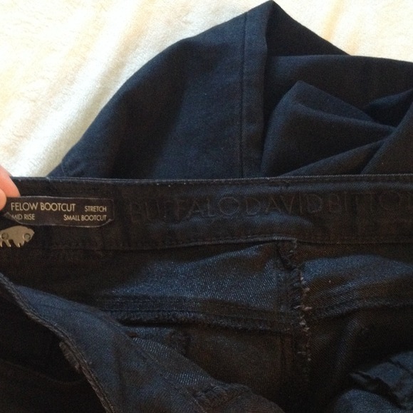 Buffalo David Bitton black jeans size 27 - Picture 4 of 4