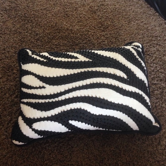 Zebra pillow
