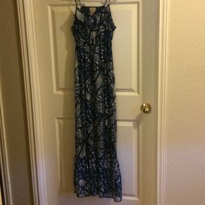 Empire waist long summer dress