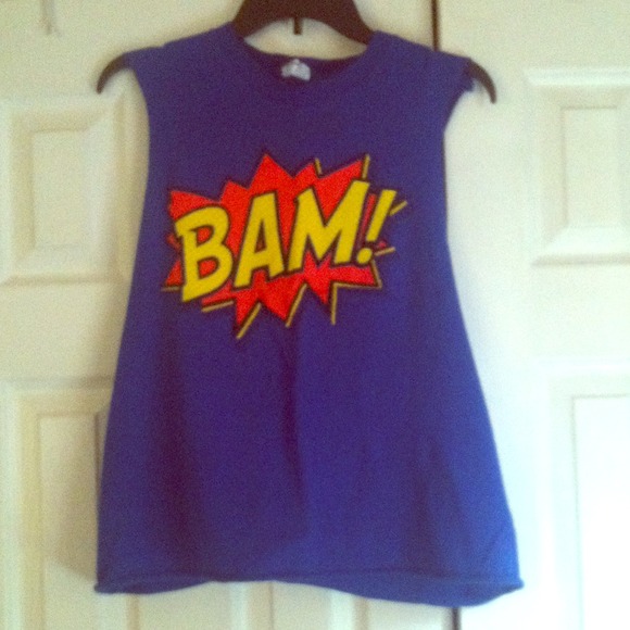 BAM! Comic book, muscle tee - Picture 1 of 1