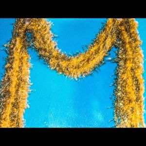 100% green poly scarf