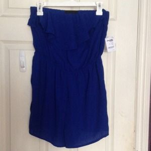 Royal Blue Romper