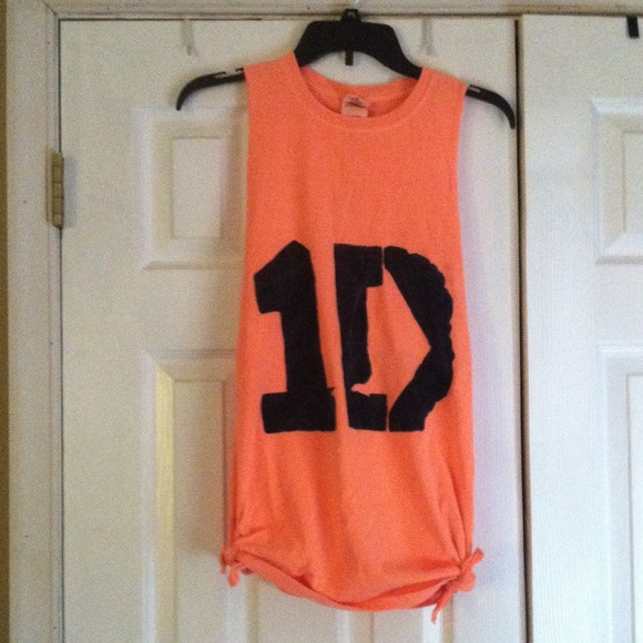 Orange one direction bathing suit cover up - Picture 1 of 1