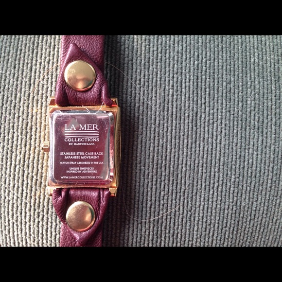 🚫SOLD🚫 🎉HP🎉 La Mer Leather Wrap Watch - Picture 3 of 3