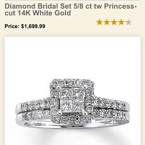 Kay jewelers diamond bridal set ❌reduced from 400❌