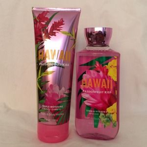 Bath & Body Works Hawaii Body cream and Shower Gel