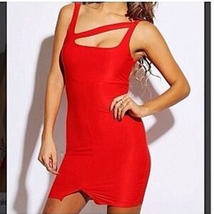 Sexy & Simple Red Dress
