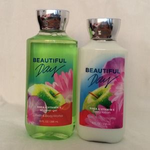 Bath & BodyWorks Beautiful Day Lotion & Shower Gel