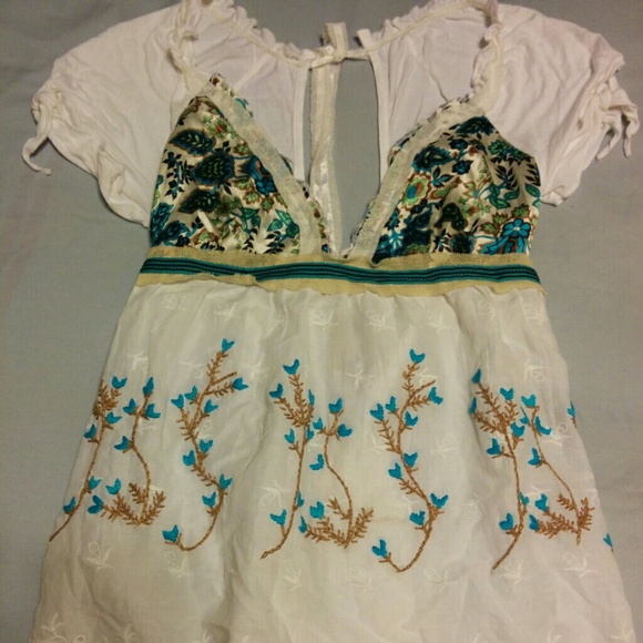 Free people white top