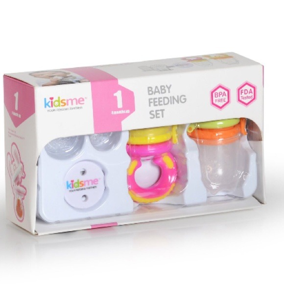 Accessories Kidsme Baby Food Feeder Set New 3299 Used Once