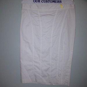*SOLD***Authentic Burberry London white pencil