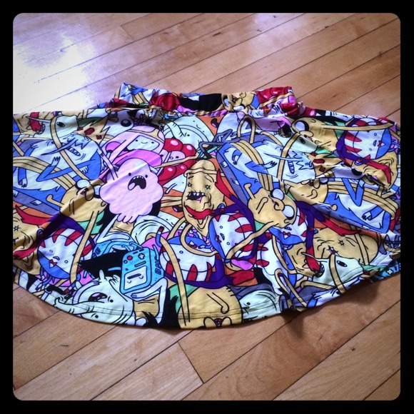 Adventure Time skater skirt size M/L