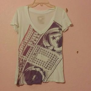 Famous V-neck