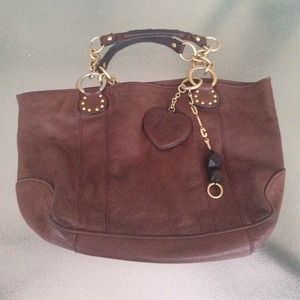 🚨heavy used condition🚨Juicy Couture leather bag