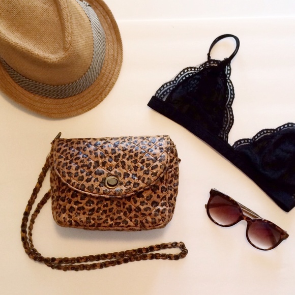 Forever 21 Handbags - Leopard print mini crossbody - Coachella ready!