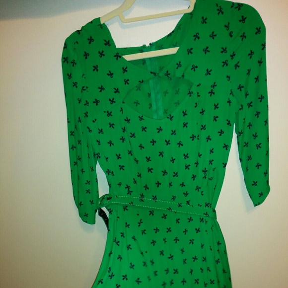 Green dress UO
