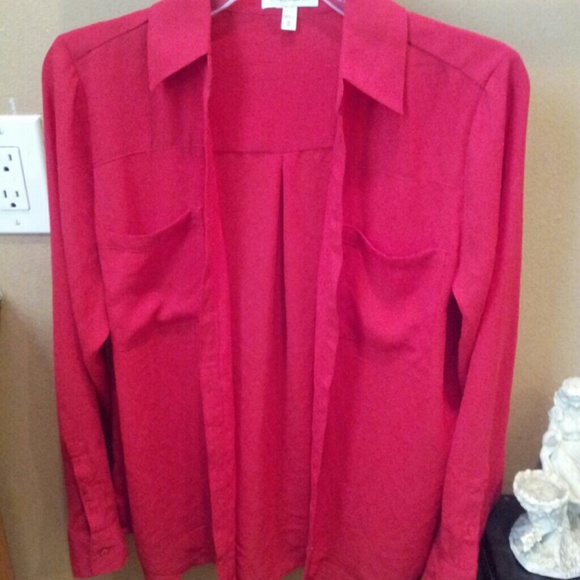 Red Express Shirt - Picture 1 of 3