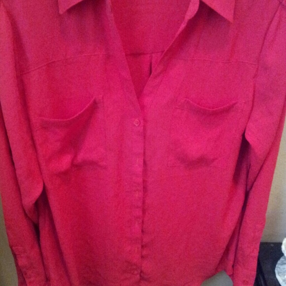 Red Express Shirt - Picture 2 of 3