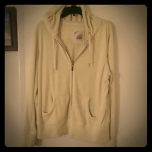 Very cute, baby yellow, coozy, sweatshirt!