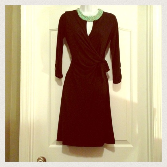Great black dress!