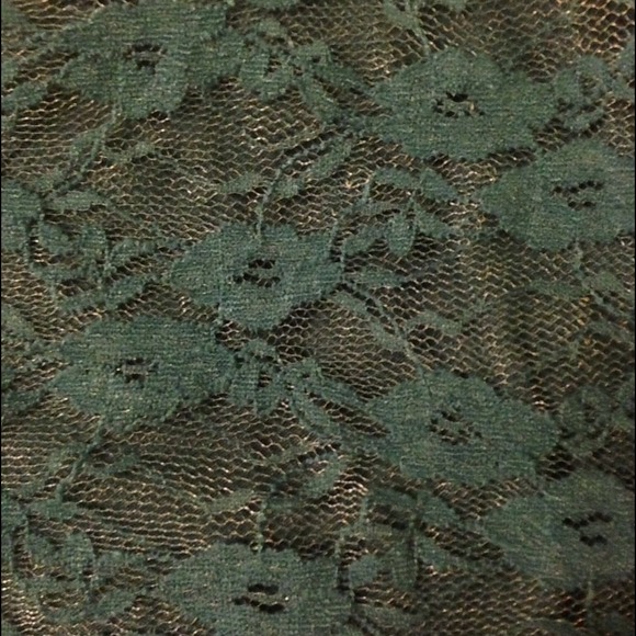 Blue Top With Lace - Picture 4 of 4