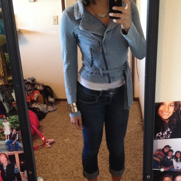 Denim-like Jacket