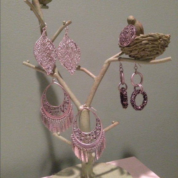 🎉HP🎉 Bohemian silver jewelry bundle