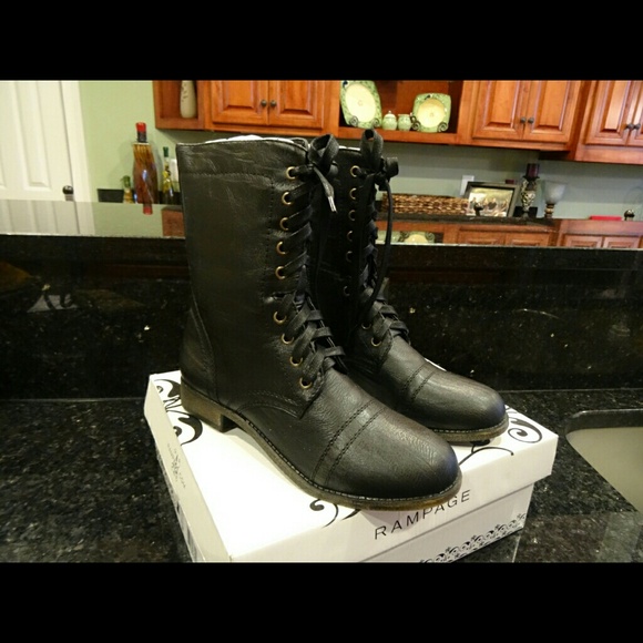 Rampage Military boots size 7.5
