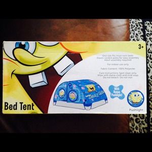 spongebob bed tent