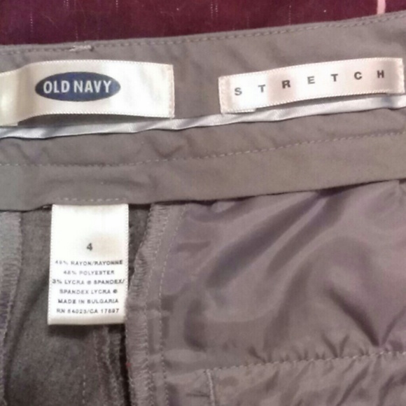 Old Navy Grey Slacks - Picture 2 of 2