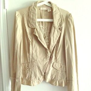 DKNY beige jacket